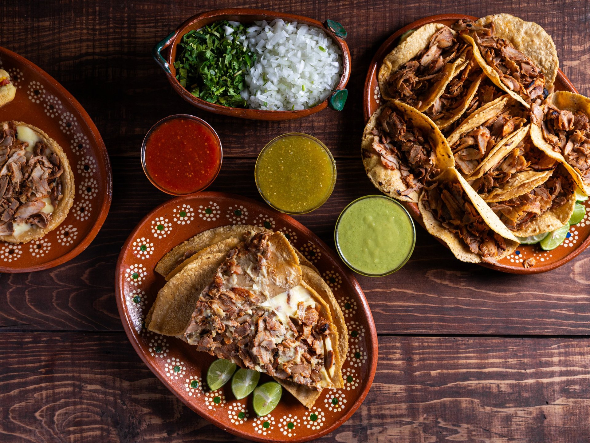 Delicious Mexican street tacos